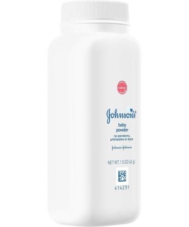Johnson's Baby Powder for Delicate Skin - Hypoallergenic, Paraben-Free, Phthalate-Free, Dye-Free - 1.5 oz - Buy Online on GoSupps.com