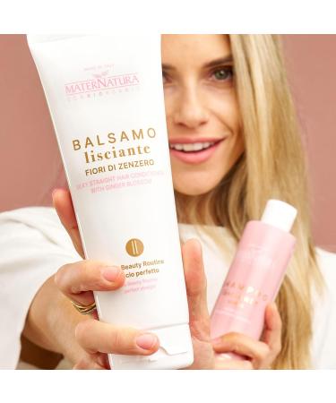 Maternatura Srl Maternatura Smooth balm for smooth hair with ginger blossom detangling effect and longlasting smooth hair Bio Beauty routine for perfect smoothness Made in Italy 250 ml - Buy Online on GoSupps.com
