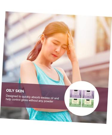 Angoily 8 Boxes Facial Oil Blotting Paper Oil Remover for Face Makeup Blotting Papers Beauty Blotters Face Cleaning Tissue Oily Oil-Absorbing Paper Cleansing Paper Men and Women - Buy Online on GoSupps.com