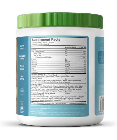 Amazing Grass Greens Blend Detox & Digest & Greens Blend Alkalize & Detox - Buy Online on GoSupps.com