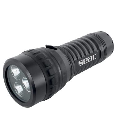 SEAC SZ 5000, 3 LEDs Underwater Light, 4200 Lumens, Black, one Size
