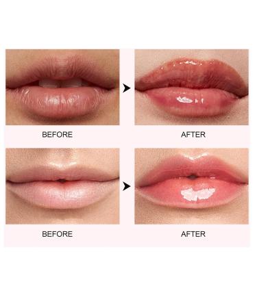 3 Colors Lip Plumping Booster Spicy Lip Plumper Gloss Lip Plumping Oil Ultra-Hydrating Nourishing Plump and Pout Lip Plumper Glossy Finish Fuller Natural Lip Makeup Valentine's Day Gifts-01#02#06# Lip Plumping Booster-01  - Buy Online on GoSupps.com