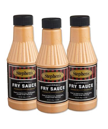 Stephens Gourmet Fry Sauce (17.5 Ounce (Pack of 3)) 1.09 Pound (Pack of 3)