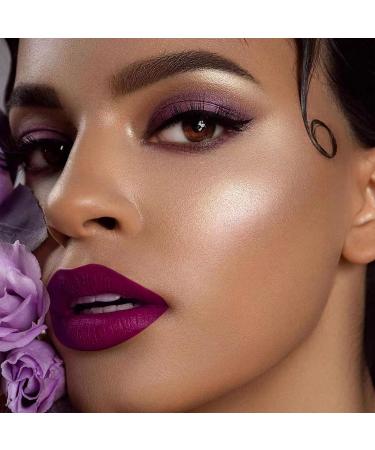 Gothic Plum Long-Lasting Matte Liquid Lipstick - Waterproof & Cruelty-Free - Buy Online on GoSupps.com