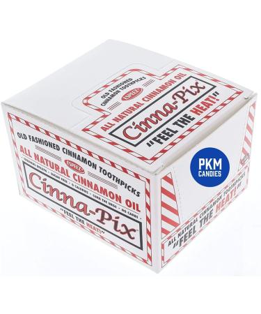 PKM Candies - All Natural Cinna-Pix All Natural Cinnamon Toothpicks Espeez (Cinna-Pix Tubes 24) Cinna-Pix Tubes 24 Count (Pack of 1) - Buy Online on GoSupps.com