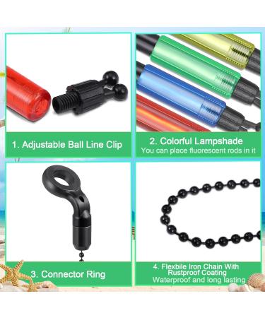 Fentar Swinger Bite Dough - 4 Pack Fishing Indicators for Carp - Night Fishing Essentials (Red Yellow Blue Green) - Buy Online on GoSupps.com