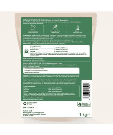 AniForte Vegetables & Herbs Varied for Raw Food 1kg - Barf Food Supplement for Dogs - Buy Online on GoSupps.com