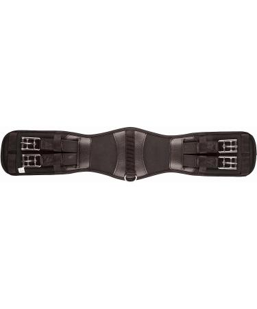 Collegiate Memory Foam Dressage Girth 24 Black - Premium Comfort for Your Horse - Buy Online on GoSupps.com