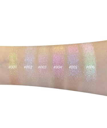 CHARMACY Star Bomb Multichrome Eyeshadow Palette - Duochrome Glitter Foiled Pigment for Metallic Eye Makeup (006) - Buy Online on GoSupps.com