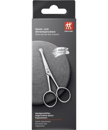 ZWILLING Stainless Steel Nose & Ear Hair Scissors with Rounded Tip - Buy Online on GoSupps.com