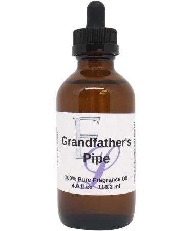 Grandfather's Pipe Fragrance Oil by Eclectic Lady 4 oz Premium Long Lasting Diffuser Oils Aromatherapy