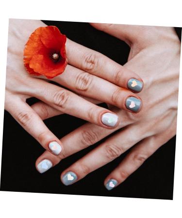 FRCOLOR 2 Boxes Heart Shaped Nail Ornaments Delicate 3D Nail Accessories Made of Resin - Buy Online on GoSupps.com