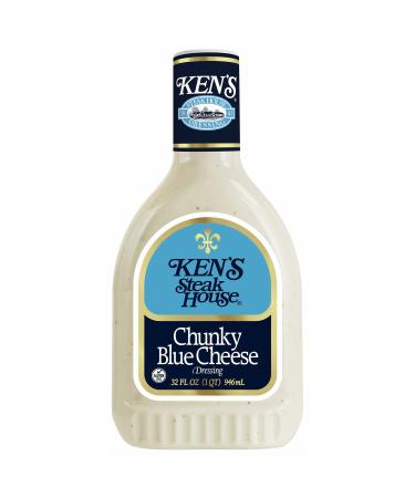 Ken's Steak House Chunky Blue Cheese 32 oz. (pack of 6)