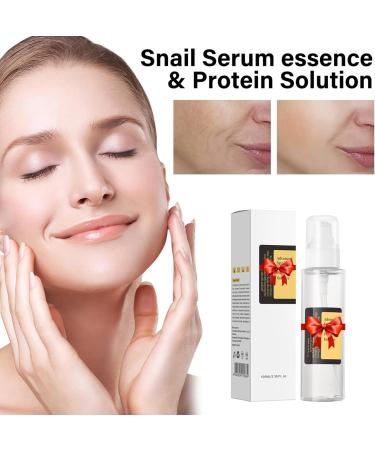 Snail Mucin Serum Hydrating Serum For Face With Snail Secretion Filtrate For Dull Skin Face Moisturizer for All Skin 100ML - Buy Online on GoSupps.com