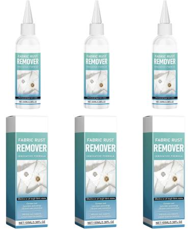 Fabric Rust Remover Easy to Use Rust Stain Eliminating for Fabrics 100ml Mild and Effective Cleaner 3PCS - Buy Online on GoSupps.com
