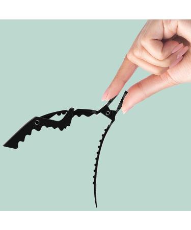 Xtava Styling Hair Clips - 12 pcs Professional Plastic Sectioning Clips for Thick and Thin Hair - Buy Online on GoSupps.com