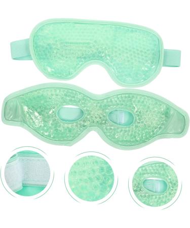 Healeved 2Pcs Cold Eye Mask Cooling Eye Mask Cold Eye Compress Eye Patch Ice Gel Cool Eye Cooling Eye Patch Gel Eyes Eye Cover - Buy Online on GoSupps.com