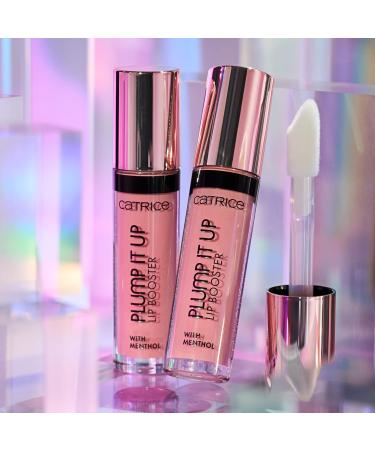 Catrice Plump It Up Lip Booster 060 Nude - Vegan & Cooling Gloss | Alcohol & Paraben Free | 3-Pack (3x3.5ml) - Buy Online on GoSupps.com