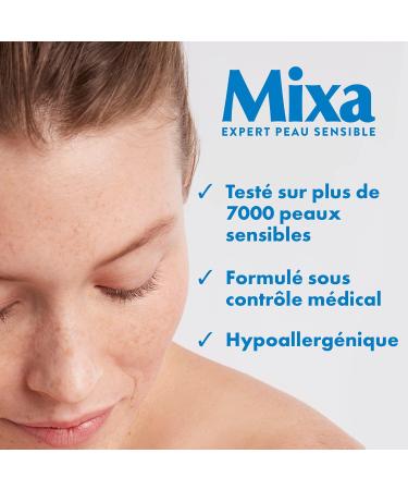 Mixa Expert Sensitive Skin - Hyalurogel Serum - 24H Hydration Booster - Pure Hyaluronic Acid Vitamin B3 + B5 - Buy Online on GoSupps.com