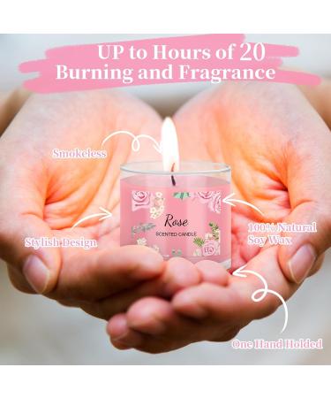 Coffret Cadeau Femme pour Saint-Valentin No l Anniversaire F te Des M res 4 Bougies Parfum es et 6 Cr mes pour les Mains Cadeau Femme Pour Maman S urs Amies - Buy Online on GoSupps.com