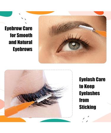 NICENEEDED 20PCS Micro Eyebrow Brush Set - Eyebrow Spoolie & Lamination Tools for Eyelash Extensions - International Shipping Available - Buy Online on GoSupps.com
