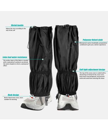 NATUCE Outdoor Gabuten Gaiters | Waterproof Adjustable Hunting & Hiking Gamschen for Men & Women | Perfect for Trekking Climbing & Snow Hiking - Buy Online on GoSupps.com