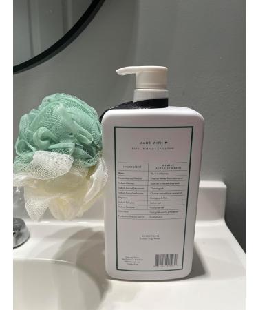 Buy Native Eucalyptus & Mint Body Wash with Pump - 36 fl oz + Loofah | International Shipping Available - Buy Online on GoSupps.com