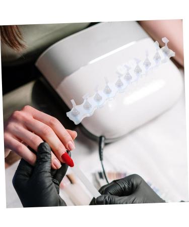 Ipetboom 1 Set Nails Nail Supplies for Beginners Fake Nail Holder Press on Nail Holder Nail Stand Nail Art Stand Nail Display Stand Nail Practice Stand Magnetic Nail Mud Push Type - Buy Online on GoSupps.com