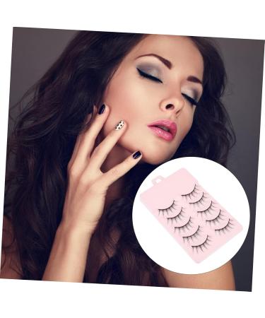 POPETPOP Magnetic False Eyelashes 5 Pairs Eyelash Make up 5d Extend Fiber Natural False Lashes - Buy Online on GoSupps.com
