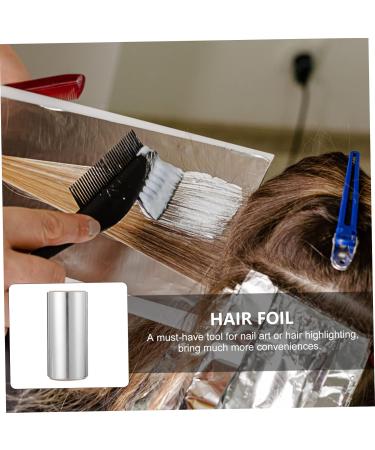 minkissy 3 Rolls Perm Tin Foil Wide Hair Foil Hair Foils Hair Coloring Foils Foil Paper Aluminum Foil for Hair Highlighting Foil Hair Perm Tool Hairdressing Foil Silver Foil Modeling - Buy Online on GoSupps.com
