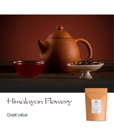Himalayan Finest Flowery Tea Nepal - Nepalese Pure Loose Leaf Tea - Similar To Darjeeling But More 100g Himanlayan 100 g - Buy Online on GoSupps.com