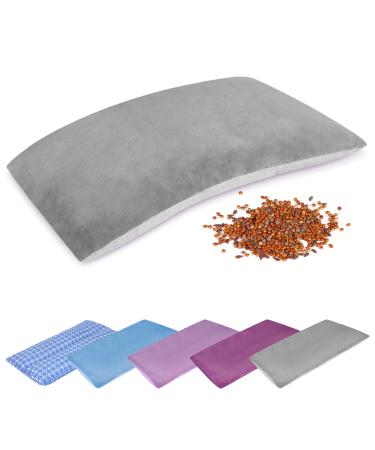 SuzziPad Microwave Heating Pad for Pain Relief Washable Cover, 7x12" Multipurpose Heating Pad Microwavable for Shoulder, Belly, Elbow, Knee, Moist Heat Pack for Cramps, Arthritis, Sore Muscle, Grey Grey-7x12" - Buy Online on GoSupps.com