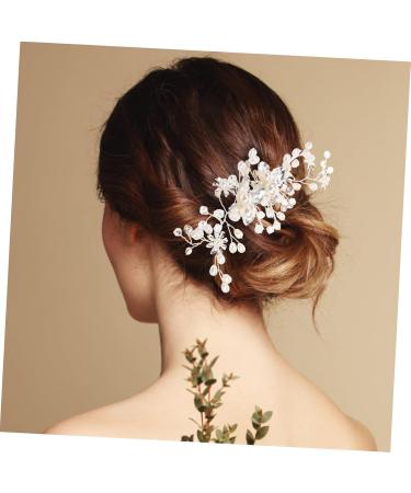DOITOOL Bridal Comb Headpiece for Bride Comb Headband Bride Hairpiece Accesorios Para Wedding Headpiece Pearl Hair Comb Flower Girl Headpiece Bride Hair Comb Manual Alloy Hair Accessories - Buy Online on GoSupps.com