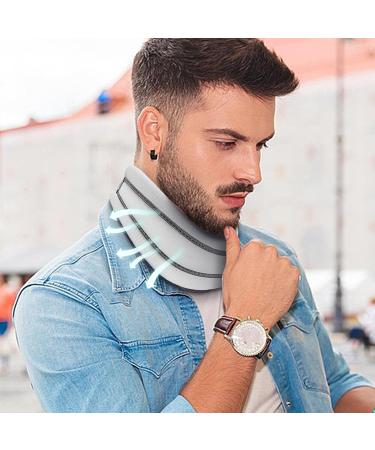 Neck Brace For Sleeping Cervical Collar Guard for Comfortable Sleep | Soft Neck Protection Gaiter Neck Protector for Adults Women Girls Men - Buy Online on GoSupps.com