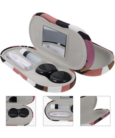 HEALLILY 2 in 1 Contact Lens Case | Portable Double Case & Glasses Travel Kit for Ultimate Storage Solution - Buy Online on GoSupps.com