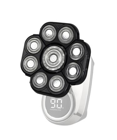 itrimaka Replacement Heads for ShaversReplacement Heads for Electric ShaversBody Hair Shaver Extreme Speed Universal 9 Head Dual Head