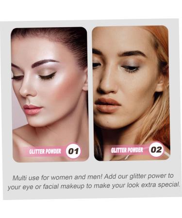 MAGICLULU 3 Pcs Body Air Bag Powder Highlighters Face Glitter Makeup Sparkling Powder Flash Miss Loose Powder - Buy Online on GoSupps.com