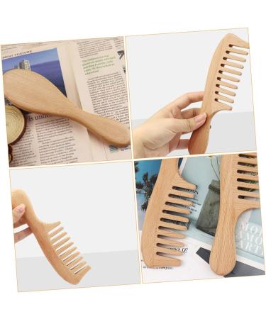 TOYANDONA 2pcs Wool Wooden Baby Hair Brush Set for Kids - Infant Bath Tool Sets Comb with Wooden Hairbrush and Woolen Brushes - Buy Online on GoSupps.com