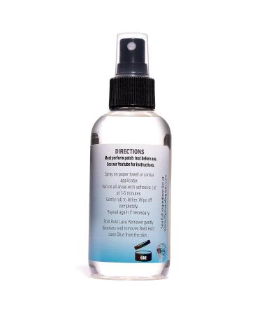 Hair Diagram Bold Hold Lace Remover 4oz - Bond Release Spray for Wigs and Extensions - Residue Removal Solution - Tape and Lace Glue Remover - Safe and Effective - Buy Online on GoSupps.com