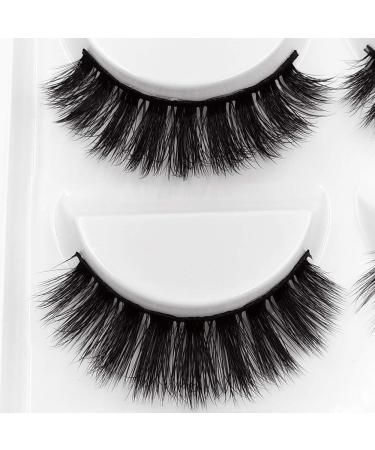 5 Pairs 3D Nerzhair Eyelashes Set - Natural Black Long Lashes | Echo Individually G600# - Perfect for a Glam Look - Buy Online on GoSupps.com