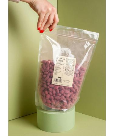 KoRo - Chocolate almonds freeze-dried raspberry powder 1 kg - A chocolate temptation - Buy Online on GoSupps.com