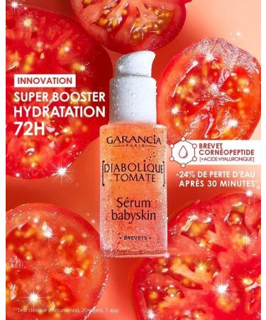  Garancia Garancia - DIABOLIQUE TOMATE Babyskin super booster hydration serum 72h 30ml - Buy Online on GoSupps.com