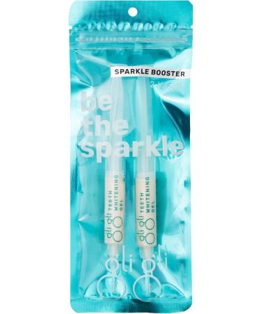 Sparkle Booster Gel Refill - Peroxide Free Teeth Whitening Gel (2 x 5ml) | Sensitive Teeth | 10-15 Days Treatment | Made in UK - Buy Online on GoSupps.com