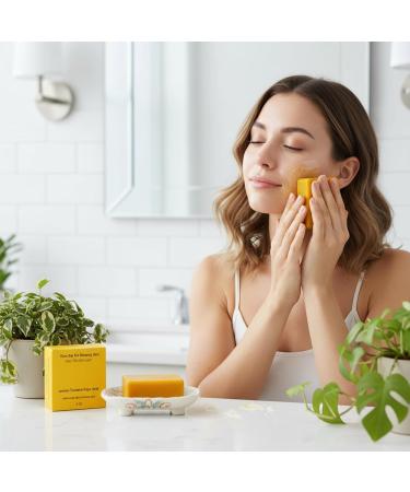 Natural body soap 140g fragrant cleansing and brightening soap Natural and delicate fruit soap for the whole family face hands sensitive skin spa and bath - Buy Online on GoSupps.com