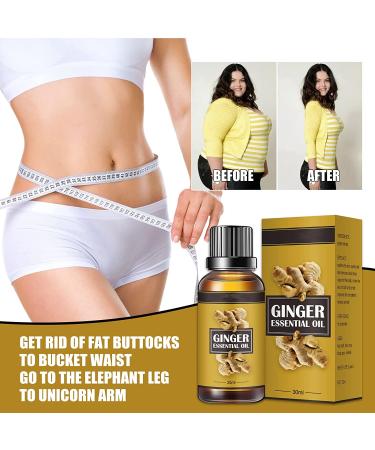 3-Pack 30ML Ginger Essential Oil for Belly Drainage and Massage - Belly Off Liquid - Buy Online on GoSupps.com