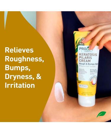PROcure Keratosis Pilaris Cream 6oz - Soothes Rough & Bumpy Skin - Buy Online on GoSupps.com