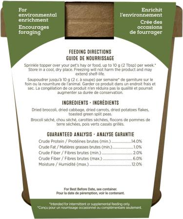 Living World Green Gourmet Toppers - Vegilicious - 145 g (5.1 oz) - Buy Online on GoSupps.com