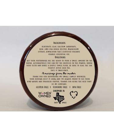 Fluoride Free Remineralizing Tooth Powder for Kids | Orange Formula | 6 Month Supply | Stronger Teeth Healthier Gums Brighter Smile | 3.5 oz BPA Free Jar - Buy Online on GoSupps.com