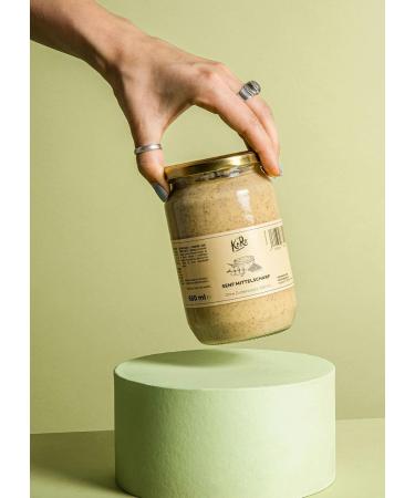 KoRo - Moutarde mi-forte sans sucre ajout 4 x 680 ml Vegan 680 ml - Buy Online on GoSupps.com