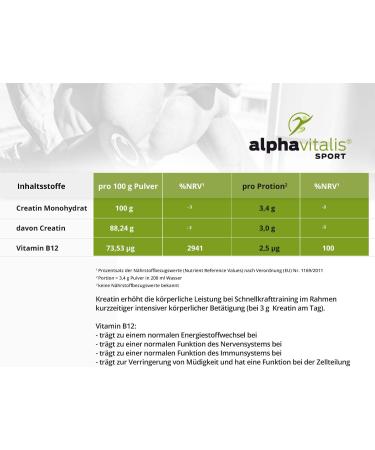 Buy Creapure Creatine Powder 500g - Premium Creatine Monohydrate from Germany for Fitness & Strength Training - High-Dose Creapure Supplement - Buy Online on GoSupps.com